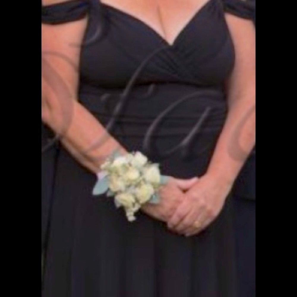 Cold Shoulder Gown